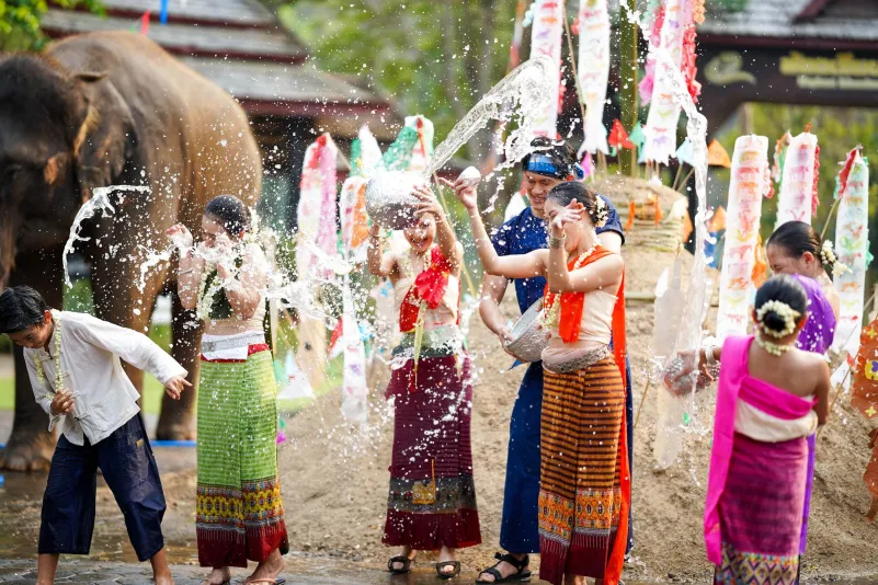 Traditional Songkran Festival